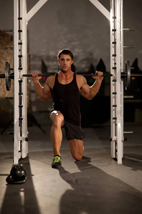 Lunge Sprint: starting position