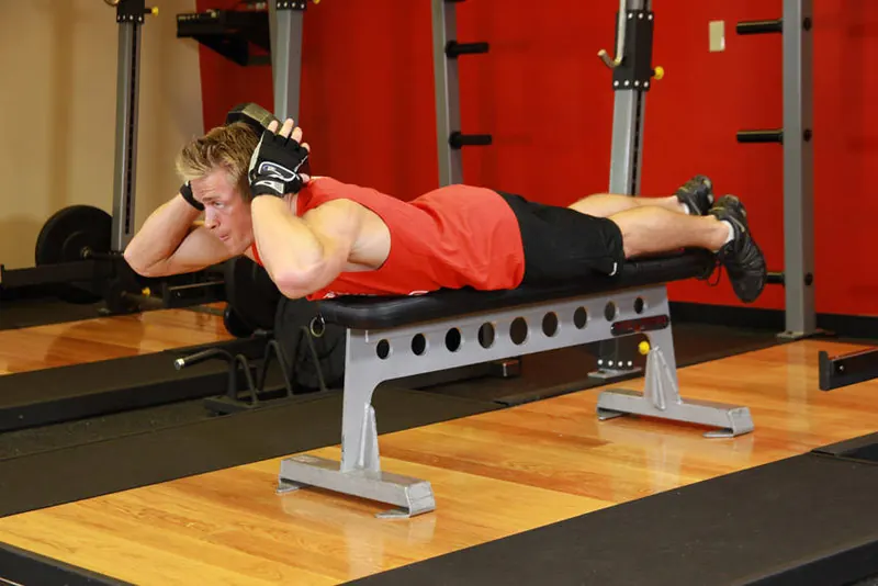Lying Face Down Plate Neck Resistance: end position