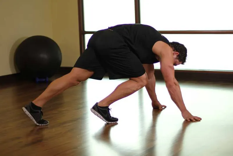 Mountain Climbers: starting position
