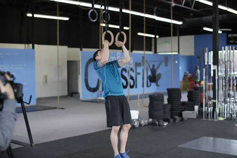 Muscle Up: starting position