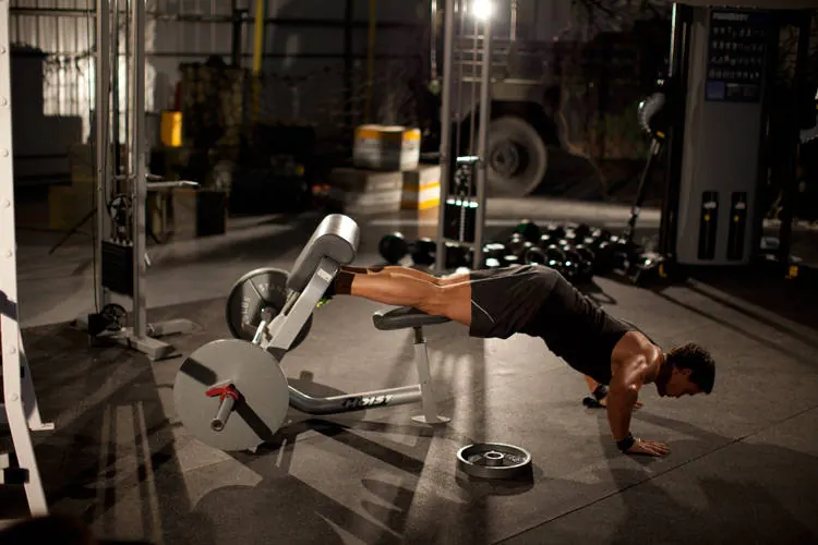 Natural Glute Ham Raise: end position