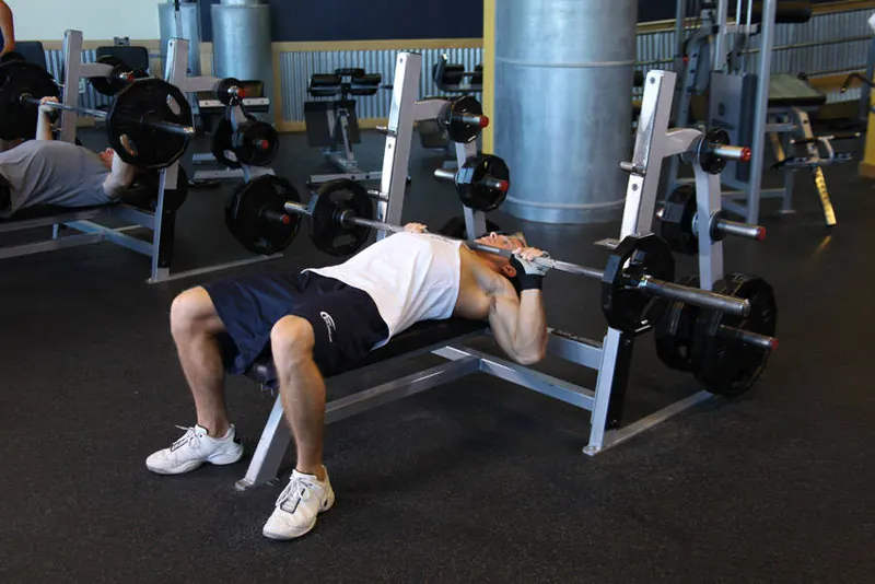 Neck Press: starting position