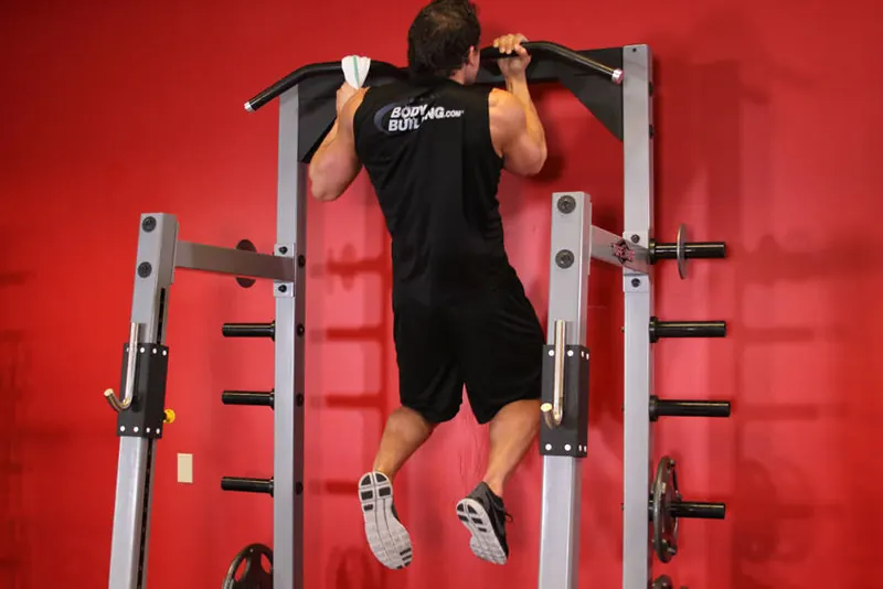 One Arm Chin-Up: end position