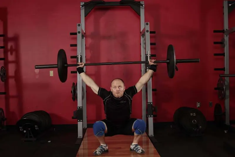 Overhead Squat: end position