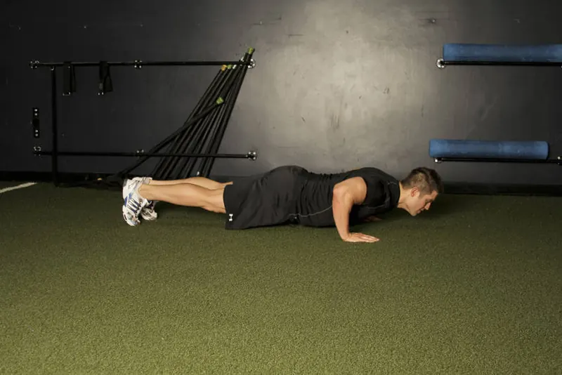 Plyo Push-up: starting position