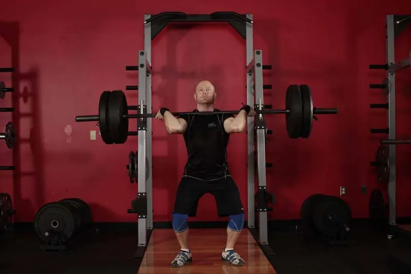 Power Jerk: end position