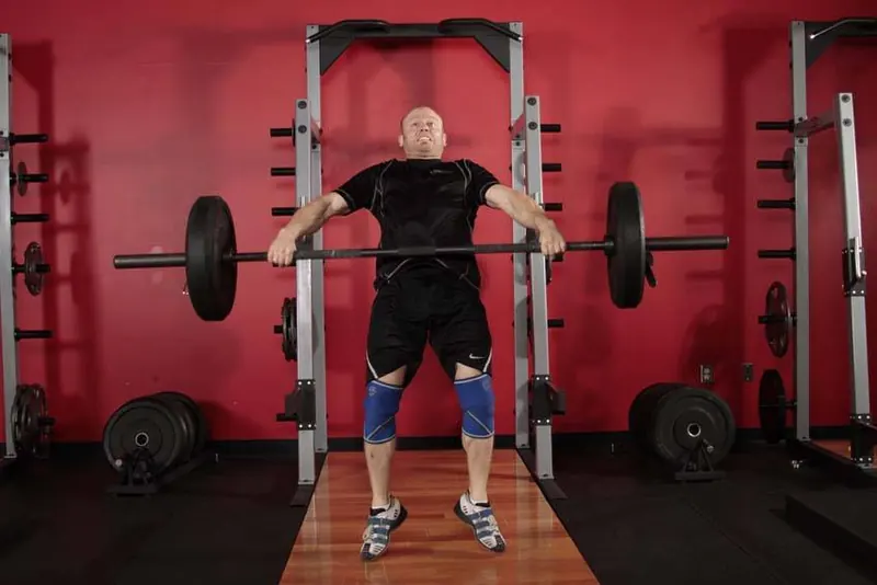 Power Snatch: end position
