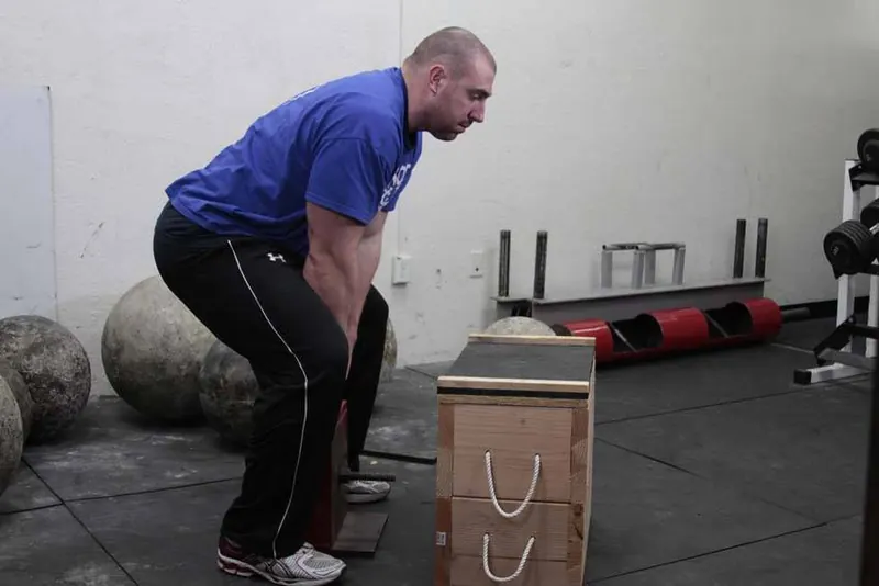 Power Stairs: starting position