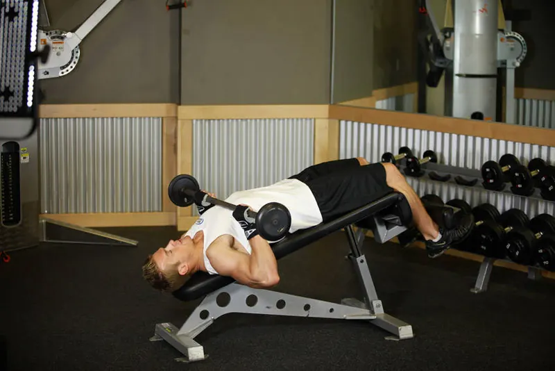 Press Sit-Up: starting position