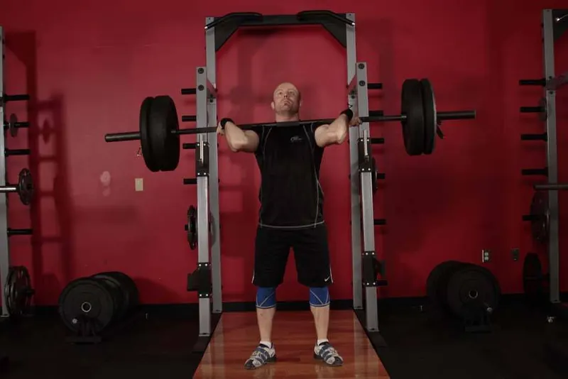 Push Press: starting position