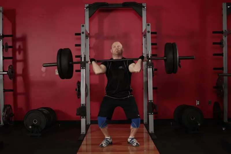 Push Press: end position
