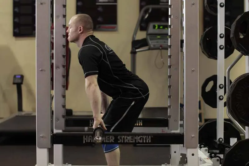 Rack Pulls: starting position