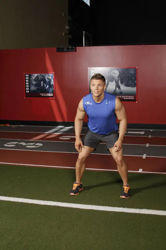 Return Push from Stance: end position