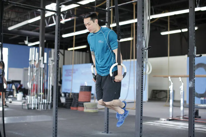 Ring Dips: end position