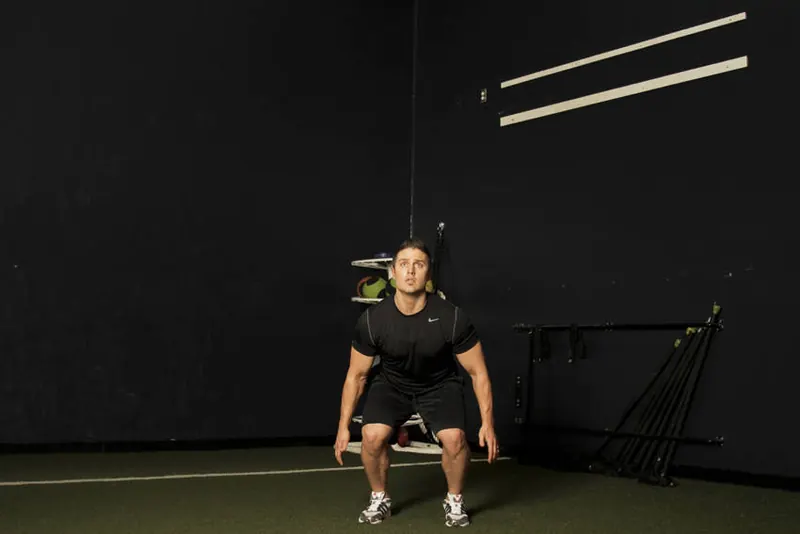 Rocket Jump: starting position