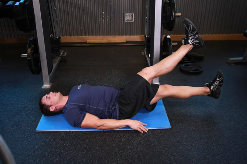 Scissor Kick: end position