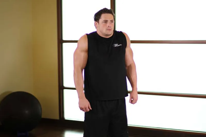 Shoulder Circles: end position