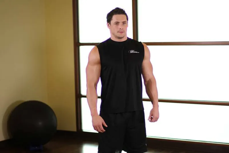 Shoulder Stretch: starting position