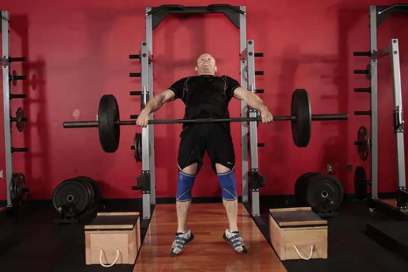 Snatch from Blocks: end position