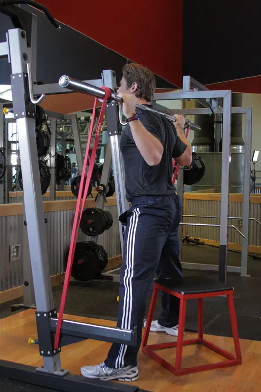 Speed Box Squat: starting position