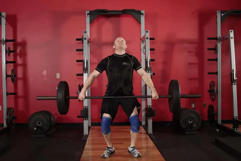 Split Snatch: end position