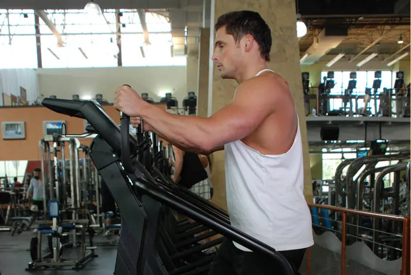 Stairmaster: end position