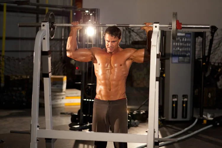 Standing Bradford Press: end position