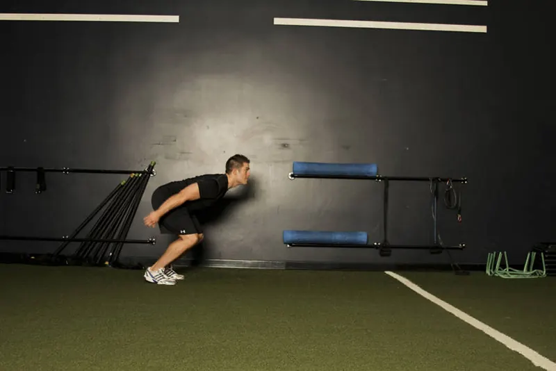 Standing Long Jump: starting position