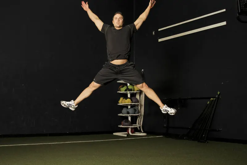 Star Jump: end position