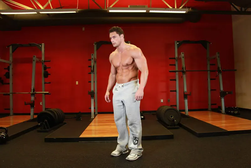 Stomach Vacuum: starting position