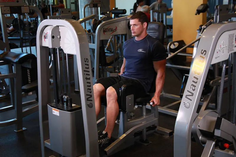 Thigh Abductor: starting position