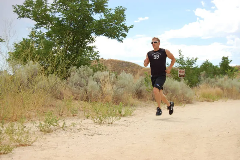 Trail Running/Walking: starting position