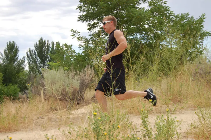 Trail Running/Walking: end position