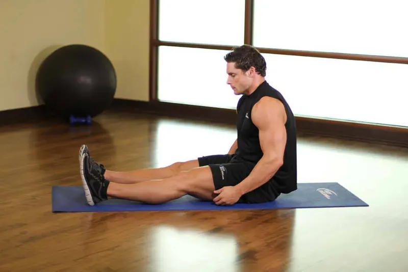 Upper Back-Leg Grab: starting position