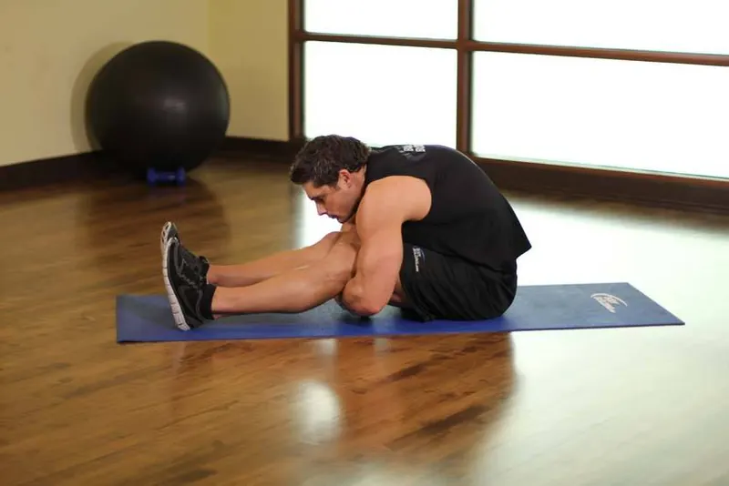 Upper Back-Leg Grab: end position