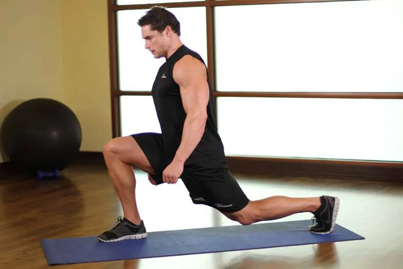 World's Greatest Stretch: starting position