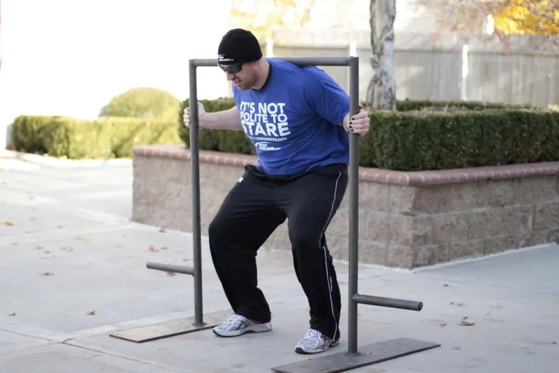 Yoke Walk: starting position
