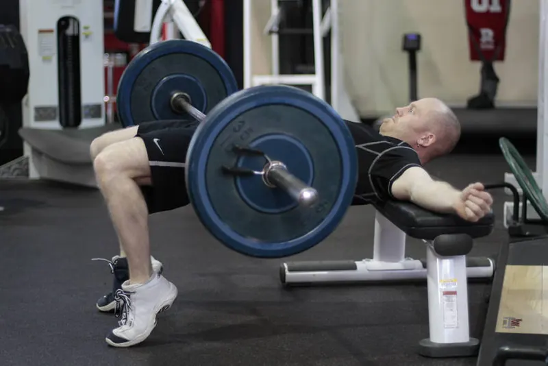 Hip Thrust: end position