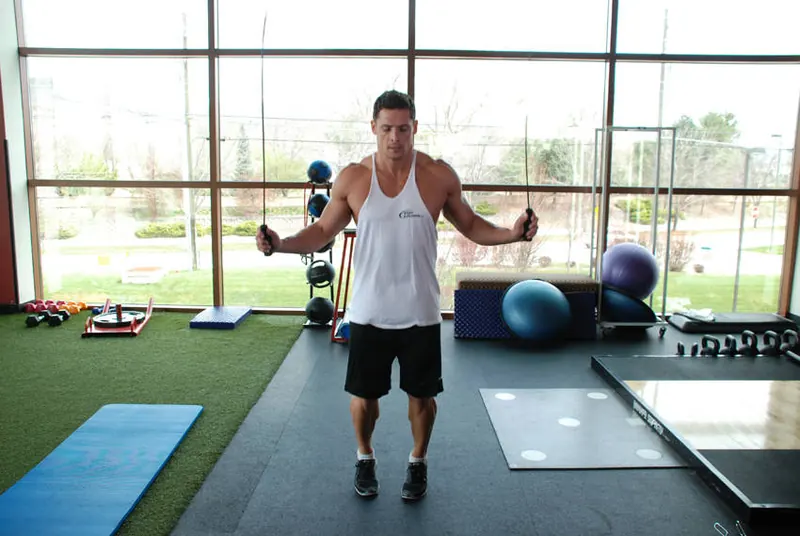 Jump Rope: starting position