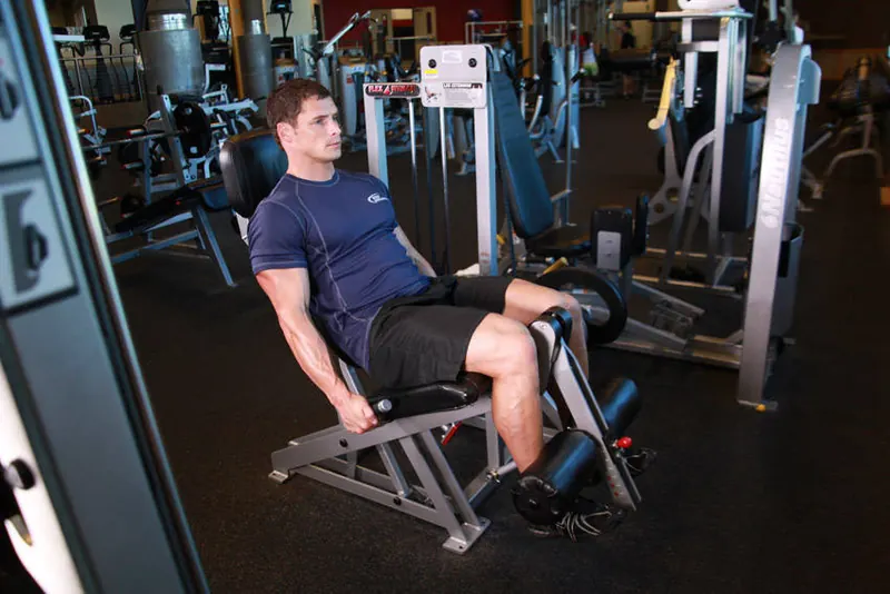 Leg Extension: starting position