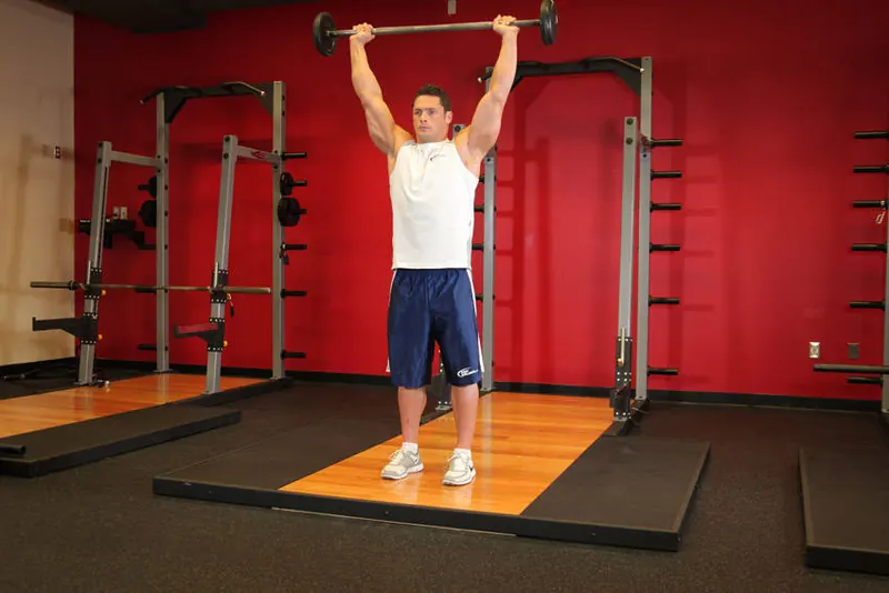 Overhead Press: end position