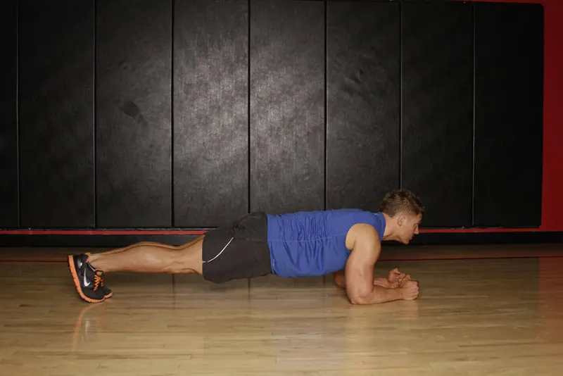 Plank: end position