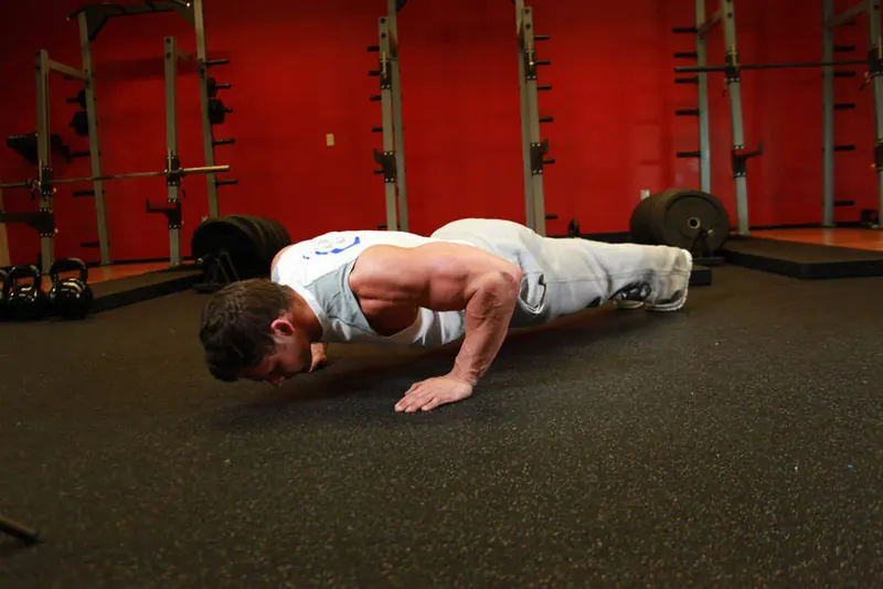 Push Up: end position