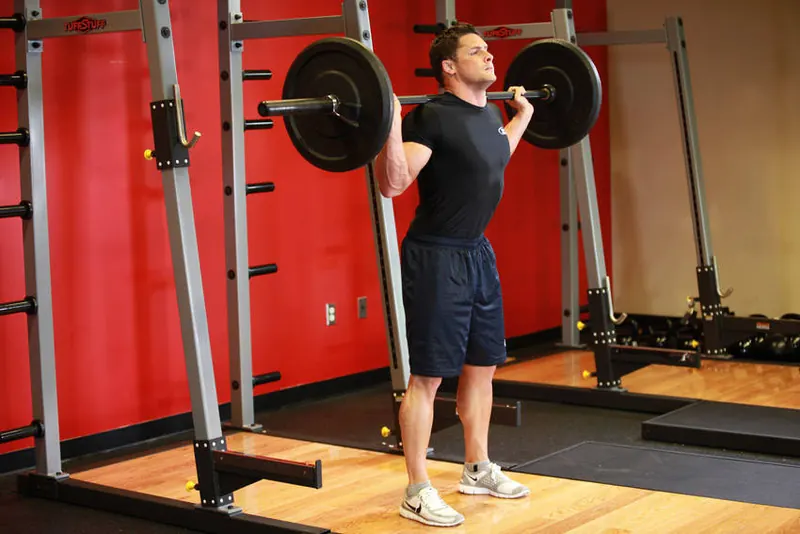 Squat: starting position