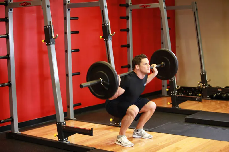 Squat: end position